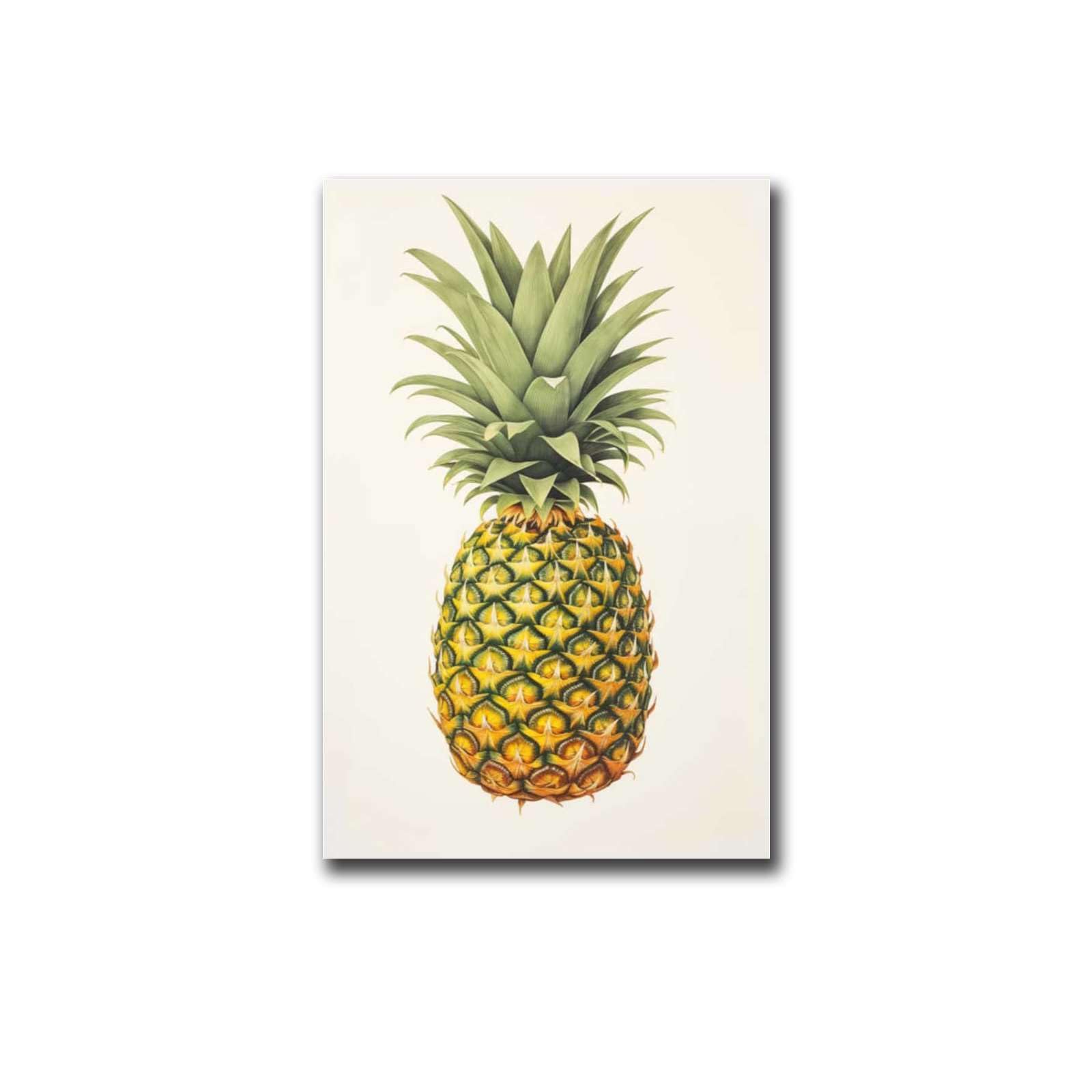 Amazon.com: YX Tide Poster Wall Art Print Vintage Pineapple Print