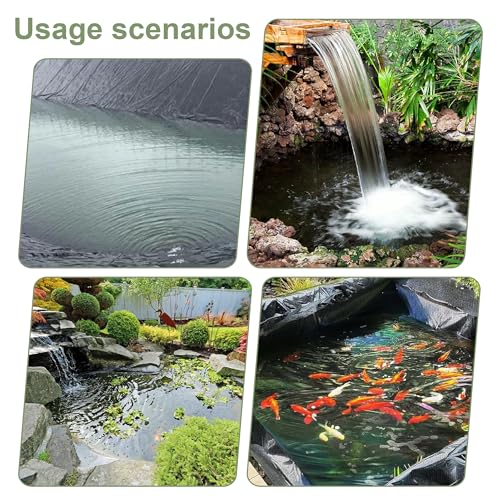 Bâche bassin robuste 550 x 1000 cm pour stopper les fuites de votre cascade de jardin