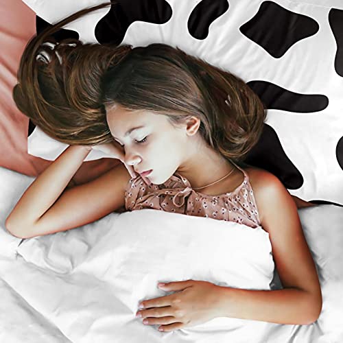 Housse de couette motif vache parure de lit pour chambre cosy - 4
