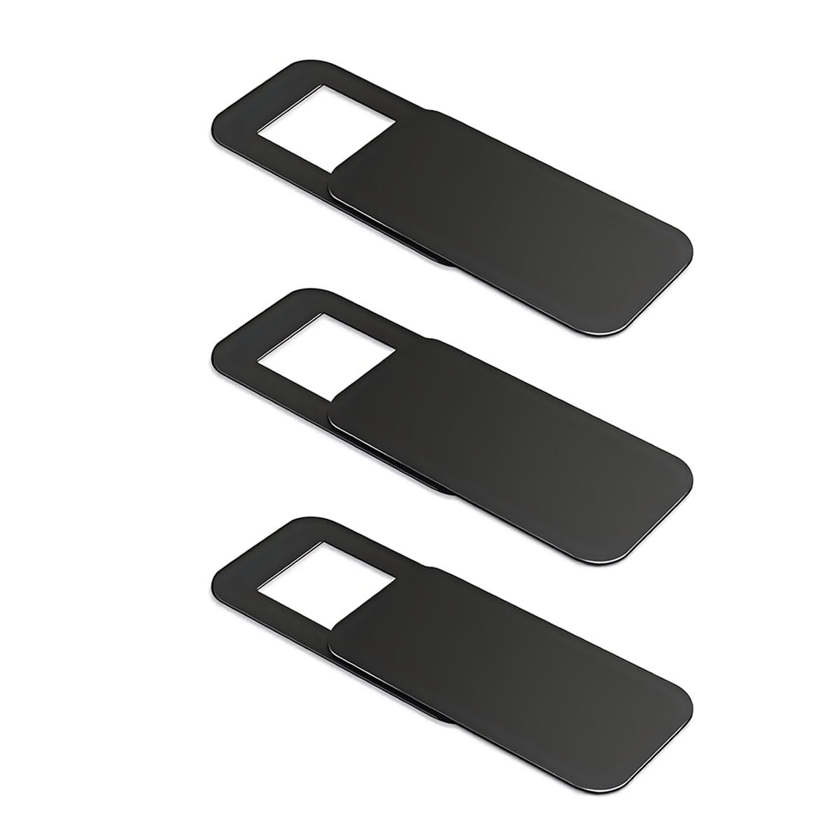 LIRAMARK Webcam Cover, Privacy Protector Webcam Cover Slide, Compatible with Laptop, Desktop, PC, Smartphone, Protect Your Privacy and Security, Strong Adhesive (Rectangle) Set of 3 Black-picture-41