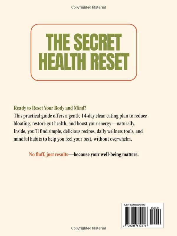 The Secret Health Reset Book: A 14-Day Clean Eating Plan with Simple Recipes to Boost Energy, Reduce Bloating, and Restore Gut Health Naturally - Image 2