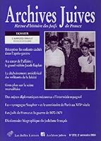 Archives Juives N37/2: L'Affaire Finaly. Pistes Nouvelles 2251694188 Book Cover