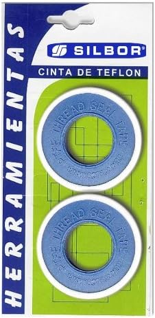 Silbor - Teflon Tape 2 Rolls Blister Pack