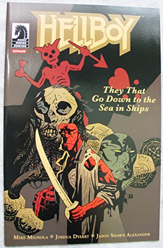 HELLBOY Comic: They That Go Down to the Sea in Ships: KONAMI Promotional 2007 NYCC