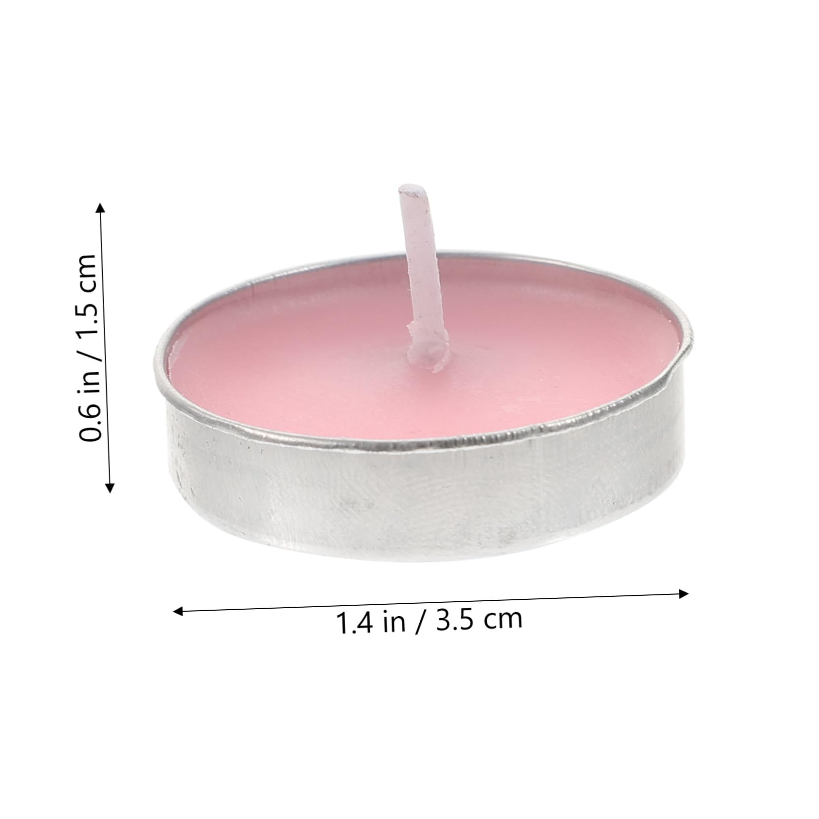 VINTORKY 10pcs Unscented Floating Candles for Wedding Decor Paraffin Wax Discs Romantic for Parties Christmas and Special Events