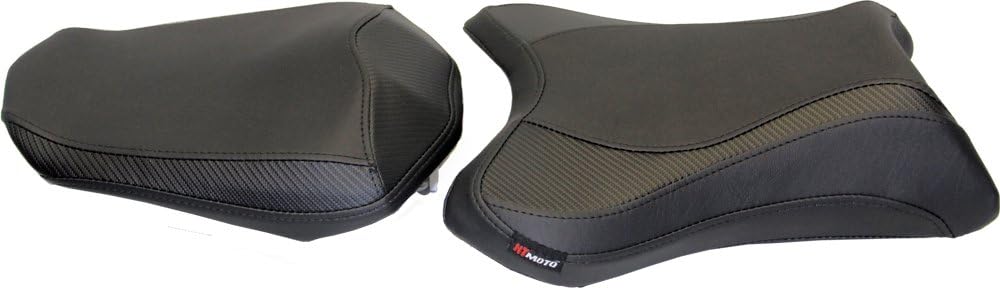HT Moto Hydro-Turf Motorcycle Seat Cover Replacement, Fits: Honda CBR 600 RR 2007-2014 (Black Carbon)