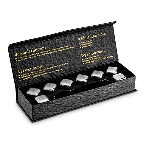 Royal Degree Whisky Set - Premium Edelstahl-Eiswürfel ALS Geschenk-Set oder Bar-Zubehör - Whisky, Wein und mehr kühlen… – Bild 7