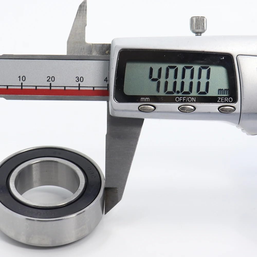 FUSHIBEARING Kugellager 4er Pack - 20x40x12mm, Nicht Standard Chromstahl