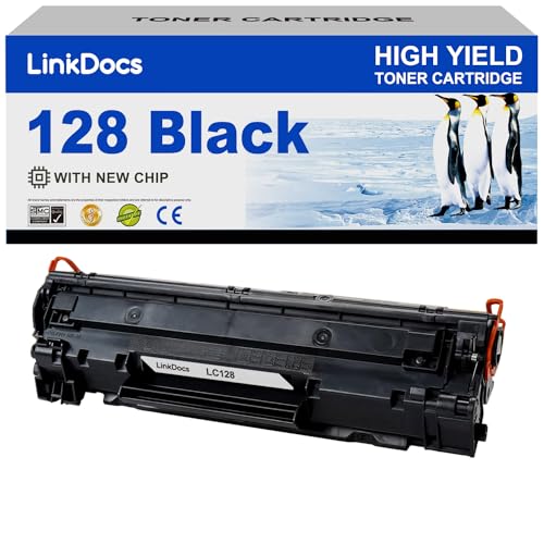 LinkDocs 128 CRG-128 Toner Cartridge Replacement for Canon 128 CRG-128 3500B001AA Used with Canon ImageCLASS D530 D550 MF4570dw MF4770n MF4880dw MF4890dw MF4450 MF4420n FaxPhone L190 L100 Printer