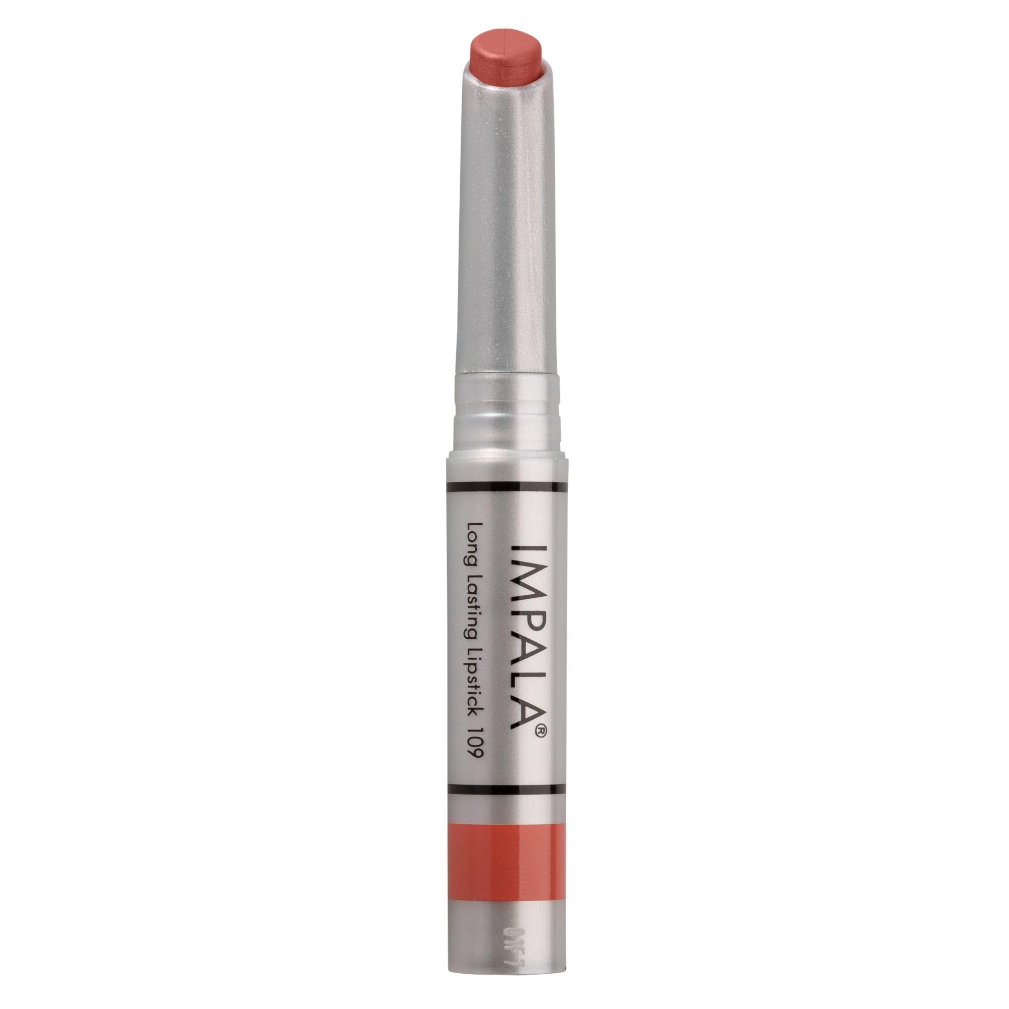 IMPALA | Longlasting Lip Color Indian Red No. 109 | Permanent Lipstick, Creamy Texture | Long-Lasting | Hydrating Full-Coverage Lip Color | Moisturizes and Nurtures