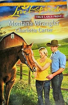 Paperback Montana Wrangler (Love Inspired) - True Large Print Book