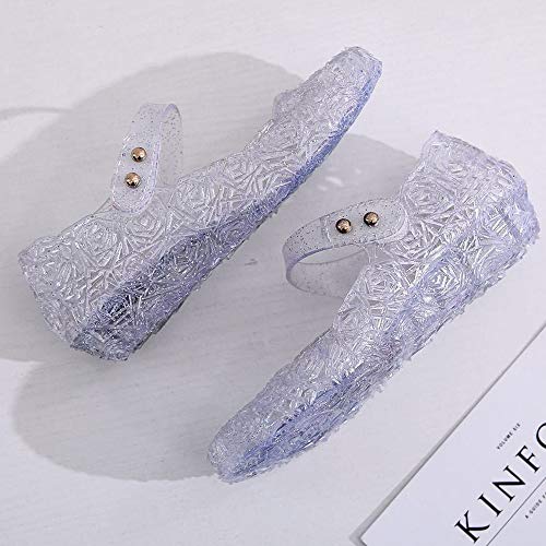 eccbox Princess Girls Sandals Dance Party Cosplay Jelly Shoes Mary Jane for Toddler Kids4