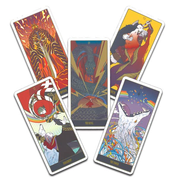 Amazon.co.jp: タロットカード 占い Tarot of Asgard 北欧神話タロット