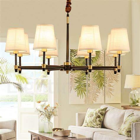 Chandelier Shades,Small Lamp Shade Hardback, Clip On Shades With White Linen Dia 3.5"Top X 6"Bottom X 5"H (Set Of 6) (White, 3.5X6X5") #TOP1