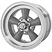 American Racing Vintage VN105 TORQ THRUST D 15X7 5X4.75 3.76 -6mm TORQ THRUST GRAY MACHINED LIP - VN1055761US