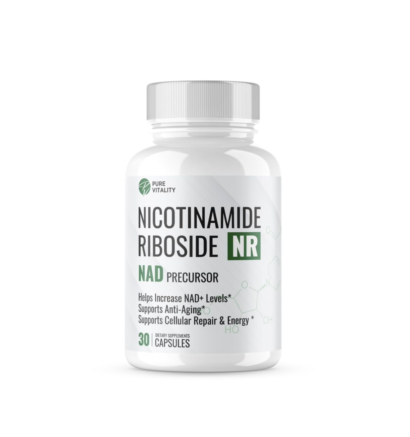 Supplément NAD | Nouveau nicotinamide riboside NAD+ & NR (sans rinçage) | Alternative NMN | Stimule le NAD naturel pour les effets anti-âge, la longévité et la fonction cognitive – Approvisionnement