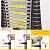 YHKJLYH Aluminum Telescopic Extension Ladder Folding Step One-Button Inward Sliding Retraction 12.5Ft / 3.8M 14.5Ft/4.4M 16.5Ft/5M Multi-Use Non-Slip,2m/6.5ft