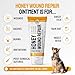 Cat & Dog Wound Care with Honey for Dogs – Honey Wound Repair Ointment in The Gel Form + Wound Gel with Silver & Aloe Bundle for Hot Spots, Cuts, Scratches – All Ages & Breeds Support – 2 Oz x 2 Pack