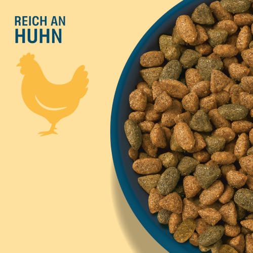 PERFECT FIT Hairball Adult 1+ Trockenfutter für Katzen 6 x 750 g Huhn (6er-Packung)