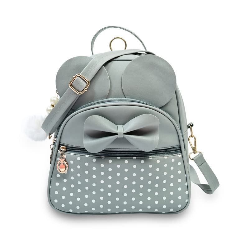 ShopyVidPolka Dots Mini Backpack for Girls/Rakhi Gifts for Sister/Rakhi  Gift for Sister Kids