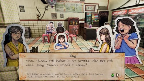 Paper Ghost Stories de terror psicológico con estilo visual de papel para Nintendo Switch 3