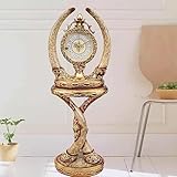 Cette horloge de sol rétro est de couleur laiton. Sa couleur s'accordera facilement avec les autres meubles de la maison. Ce n'est pas seulement une horloge, mais aussi un beau décor, à la fois pratique et beau.