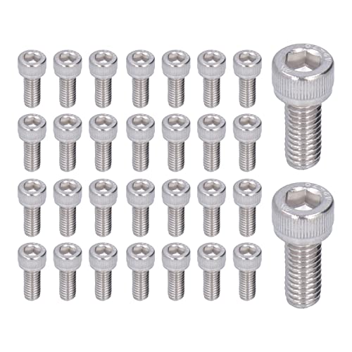 NDNCZDHC 30 �� M6 �l�W�{���g�Z�b�g�A���a 0.39 x 0.24in H DIN 912 �X�e�����X�| M6 �\�P�b�g�w�b�h�L���b�v�X�N�����[�A�t�@�X�i�[�n�[�h�E�F�A�p (M6*45)