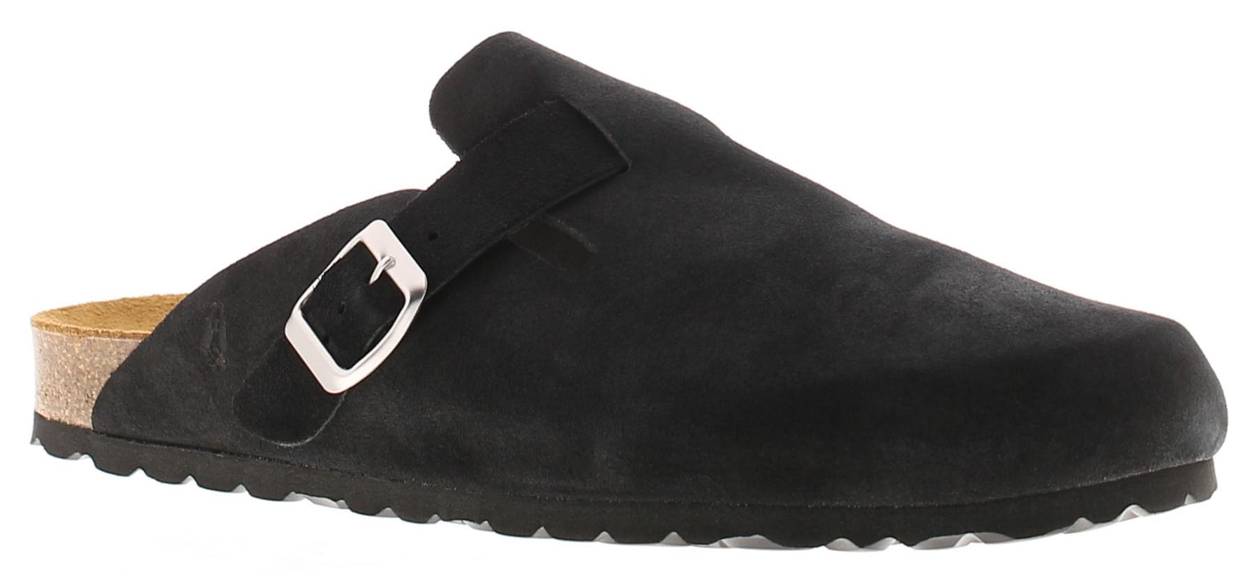 Hush Puppies Female Bailey Closed Toe Mule, Black, 4