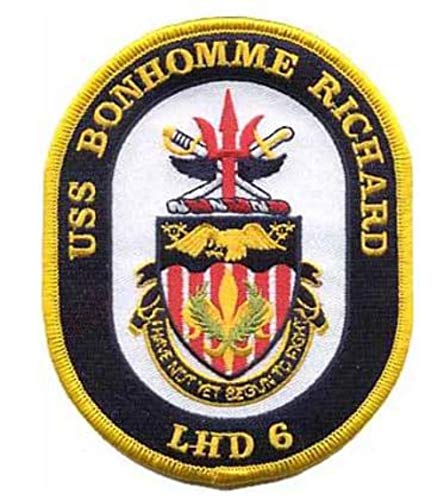 Squadron Nostalgia LLC USS Bonhomme LHD-6 Patch – Plastic Backing