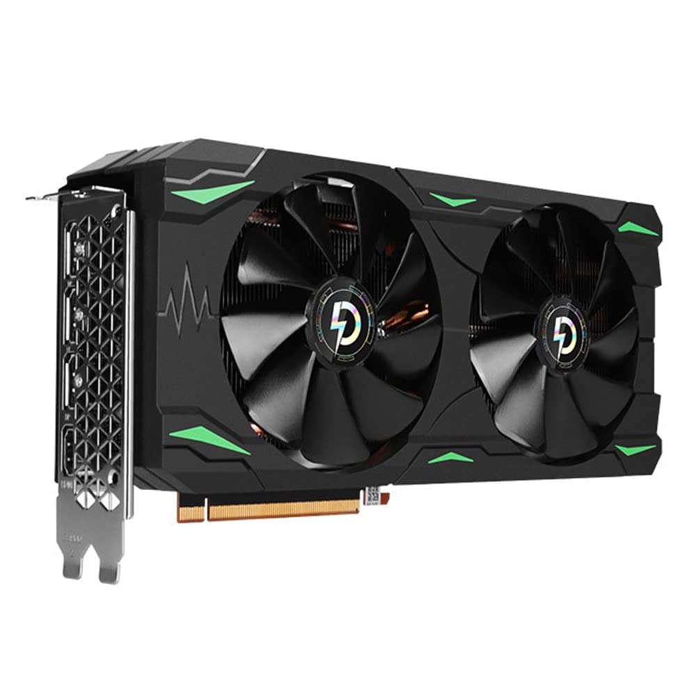 HXBER RTX3070 8G Gaming Graphics Card 8G/256bit/GDDR6 Memory Maximum Support 8K Resolution with 3*DP+HD Output Interfaces
