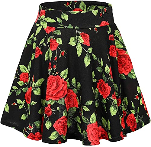 Image of RICHIROBINS Girls Kids Skater Skirts with Attached Inner Shorts (3 Years - 15 Years)