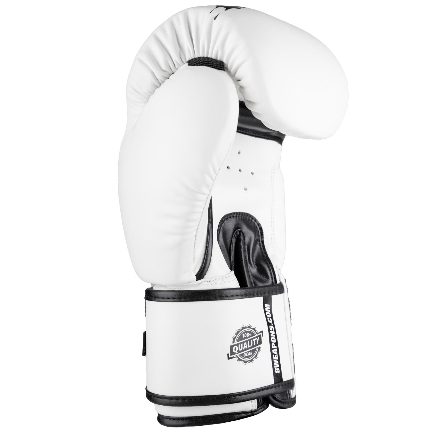 8 WEAPONS Boxhandschuhe, Unlimited 2.0, weiß-schwarz