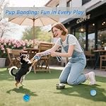 20 Pack Puppy Teething Chew Toys for Small Dogs, Bulk Dog Toys for Puppies | Mixed Blue Rubber Rings, Ropes & Balls, Puppy Teething & Dental Care, Relieves Puppy Boredom, Stops Destructive Chewing - Image 5
