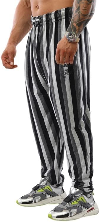 BIG SAM SPORTSWEAR COMPANY Men's Baggy Sweatpants with Pockets, Oldschool Loose Fit Gym Pants - Image 5