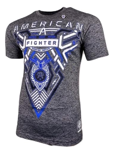 American Fighter Men's T-Shirt Charles TMT Crewneck Gray XS-5XL