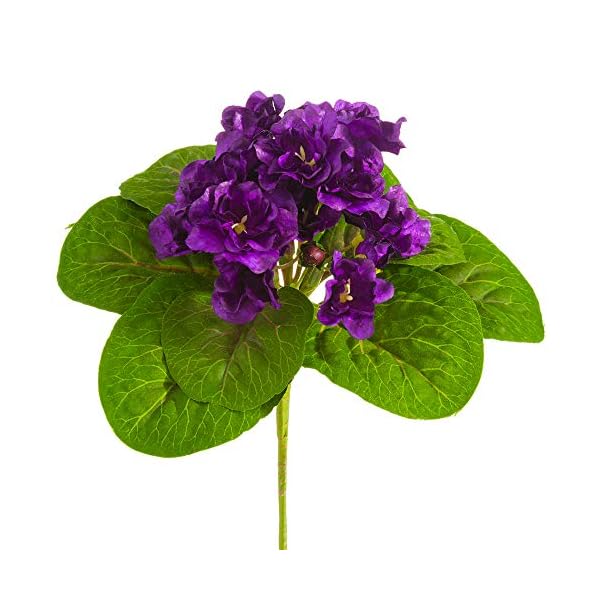 Artificial African Violets Silk Flower Arrangements