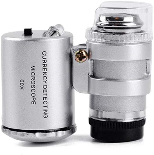 microscopio per la raccolta di monete