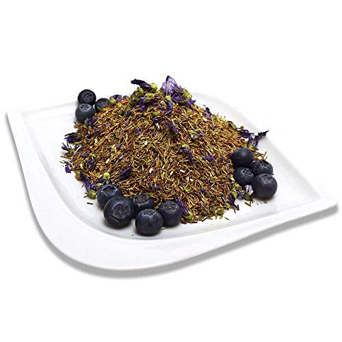 Image of Positively Tea, Organic Blueberry Bliss Rooibos Tea, Loose Leaf, 16 Ounce
