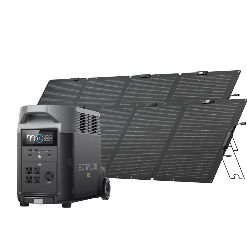 EcoFlow ポータブル電源 DELTA2 1024Wh220Wソーラーパネル EcoFlow DELTA2 ポータブル電源 + 220Wソーラーパネルレビュー