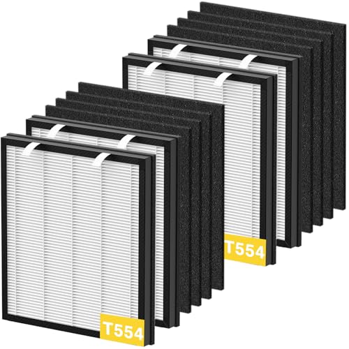 4 Pack T554 Replacement Filter