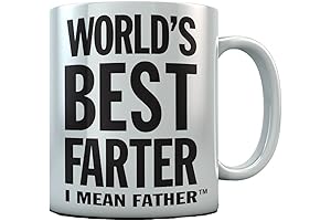 World's Best Farter I Mean Father Coffee Mug: A Funny and Thoughtful Gift for Dads