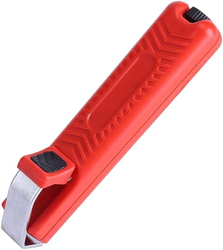 Miniatura 2 de Ciglow Mini pelacables para cuchillos (Ciglowb5nacvf0t1), 0.315-1.102 in, rojo, plástico, agarre ergonómico