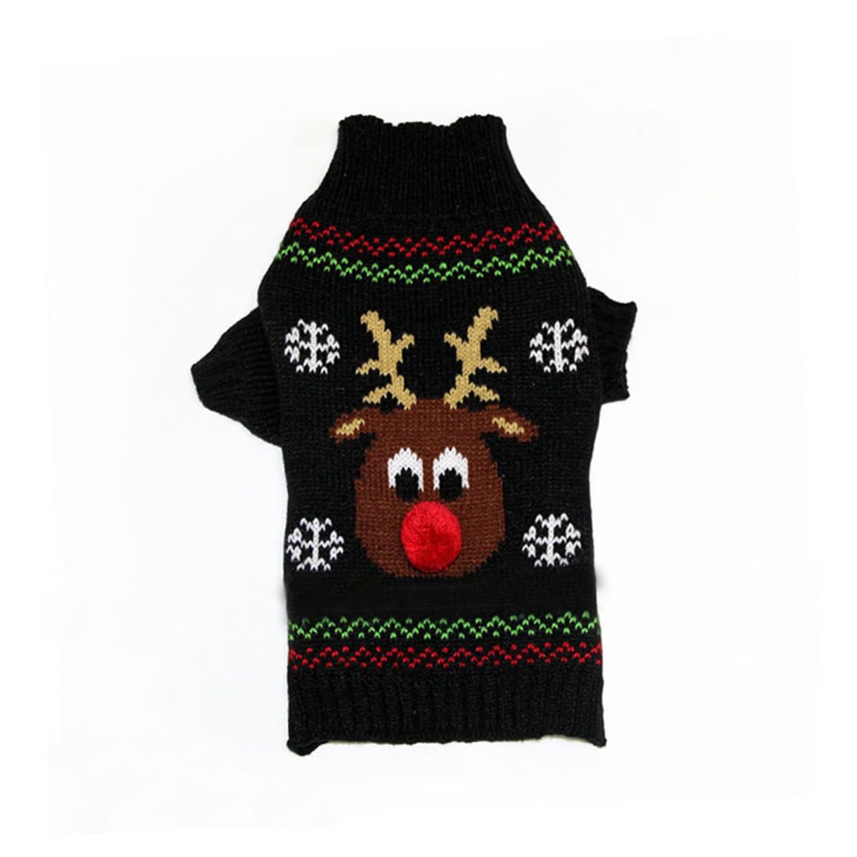 Housoutil 3St Herbstpullover Hunde Niedlich mittlerer Hund Kleiner Hundepullover Cartoon-Pullover Kleider Kleidung Hundeweihnachtspullover Welpenpullover Karikatur