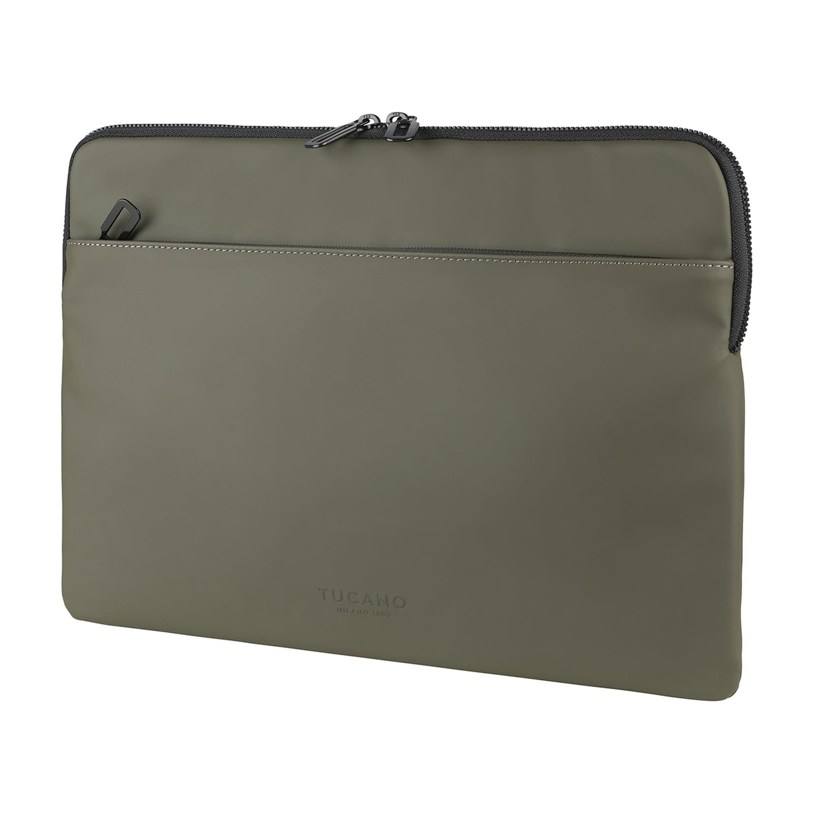 Tucano, Gommo Sleeve Custodia per MacBook Pro 16" e Laptop 15.6", Custodia Computer Imbottita in Materiale Gommato Water Resistant con Tasca Accessori e Zip Doppia