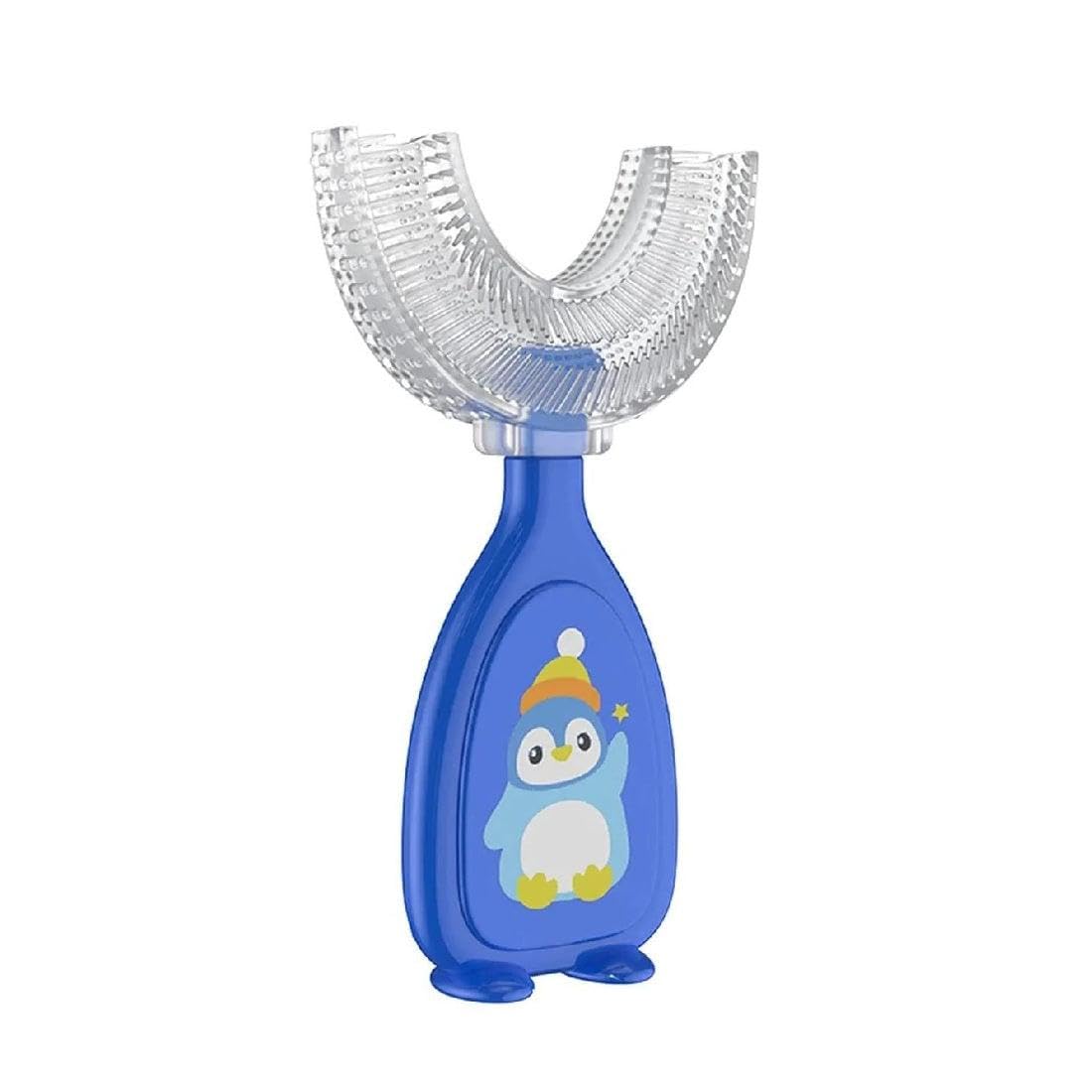 Digital Shoppy 2-12years Smart U-shaped oral Care children's toothbrush (Blue)-picture-43