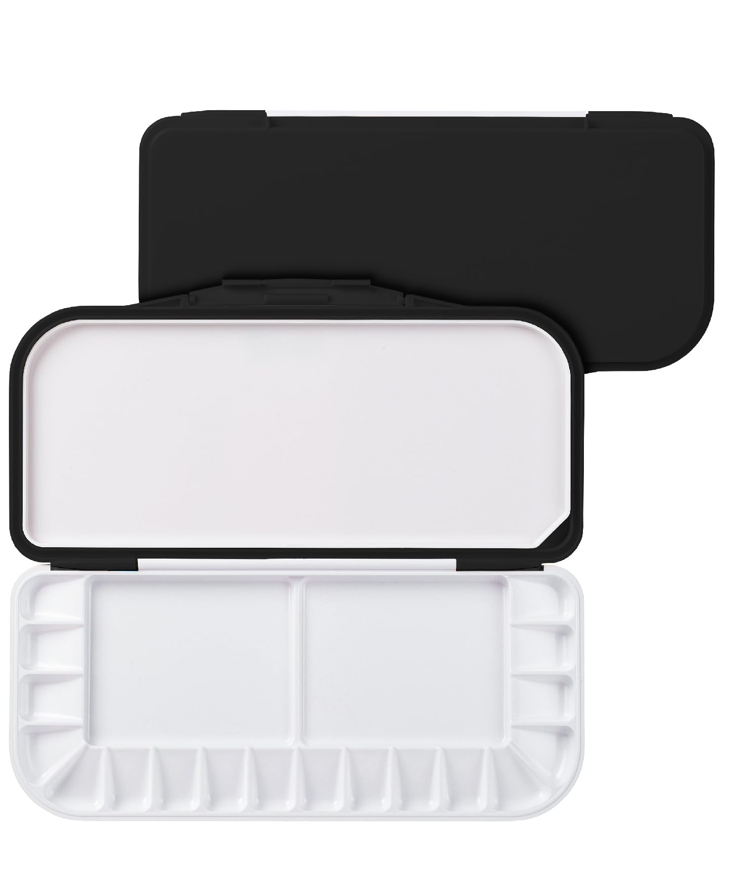Mr. Pen- Airtight Watercolor Palette with Lid, 18 Wells & 2 Mixing Areas