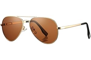 Polarized Aviator Sunglasses for Small Faces