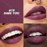 FOCALLURE Ultra Chic Matte Lipstick,Rich Vitamin E Lip Crayon,Lightweight Matte Color without Drying or Fading,Long Lasting Waterproof Lips Makeup,19 - Image 3