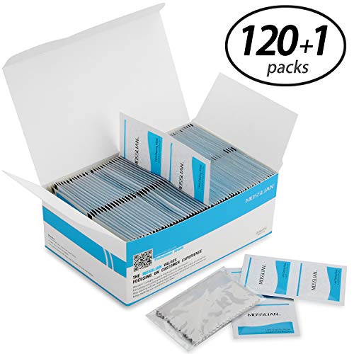 MOSSLIAN(120 Packs) Lingettes Nettoyantes Multi Usages pour Lunettes, Tablette, Smartphone, Écran de iPhone 6 6s Plus 5s, Samsung Galaxy S6 S5 Edge Note 5, HTC, HUAWEI Mate 9 Pro P10