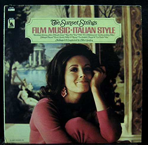 THE SUNSET STRINGS FILM MUSIC ITALIAN STYLE vinyl record